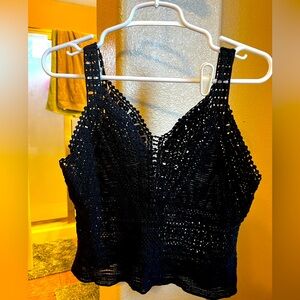 Hand made crochet crop top!